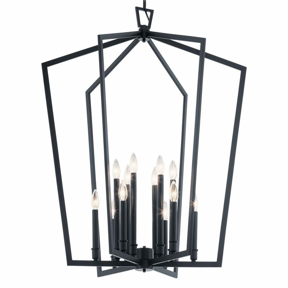 Abbotswell 12 Light Large Foyer Chandelier by Kichler - 43496