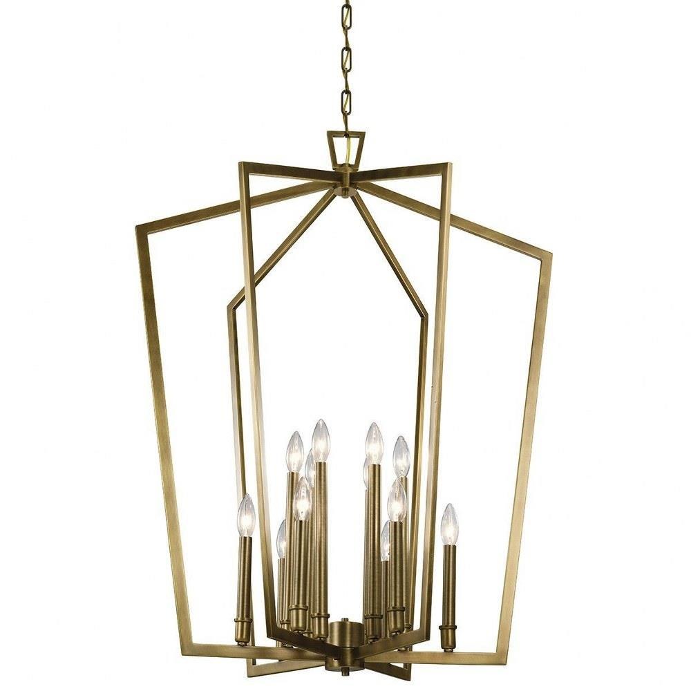Abbotswell 12 Light Large Foyer Chandelier by Kichler - 43496